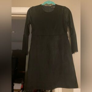 Zara Trafaluc Fringe Mini Dress